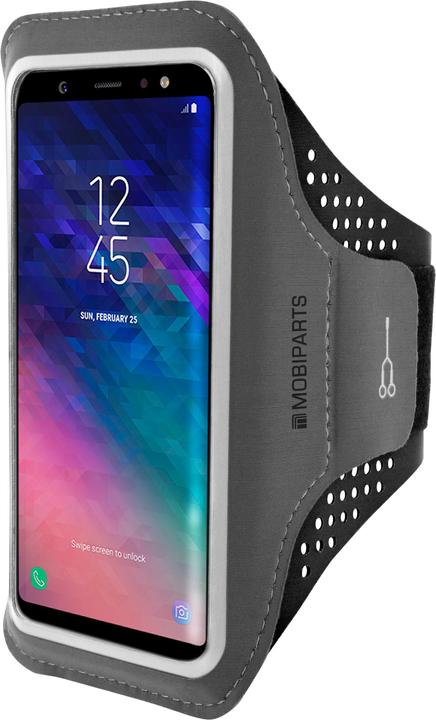 Produktbild Mobiparts Comfort Fit Sport Armband Samsung Galaxy A6 Plus (2018) Black