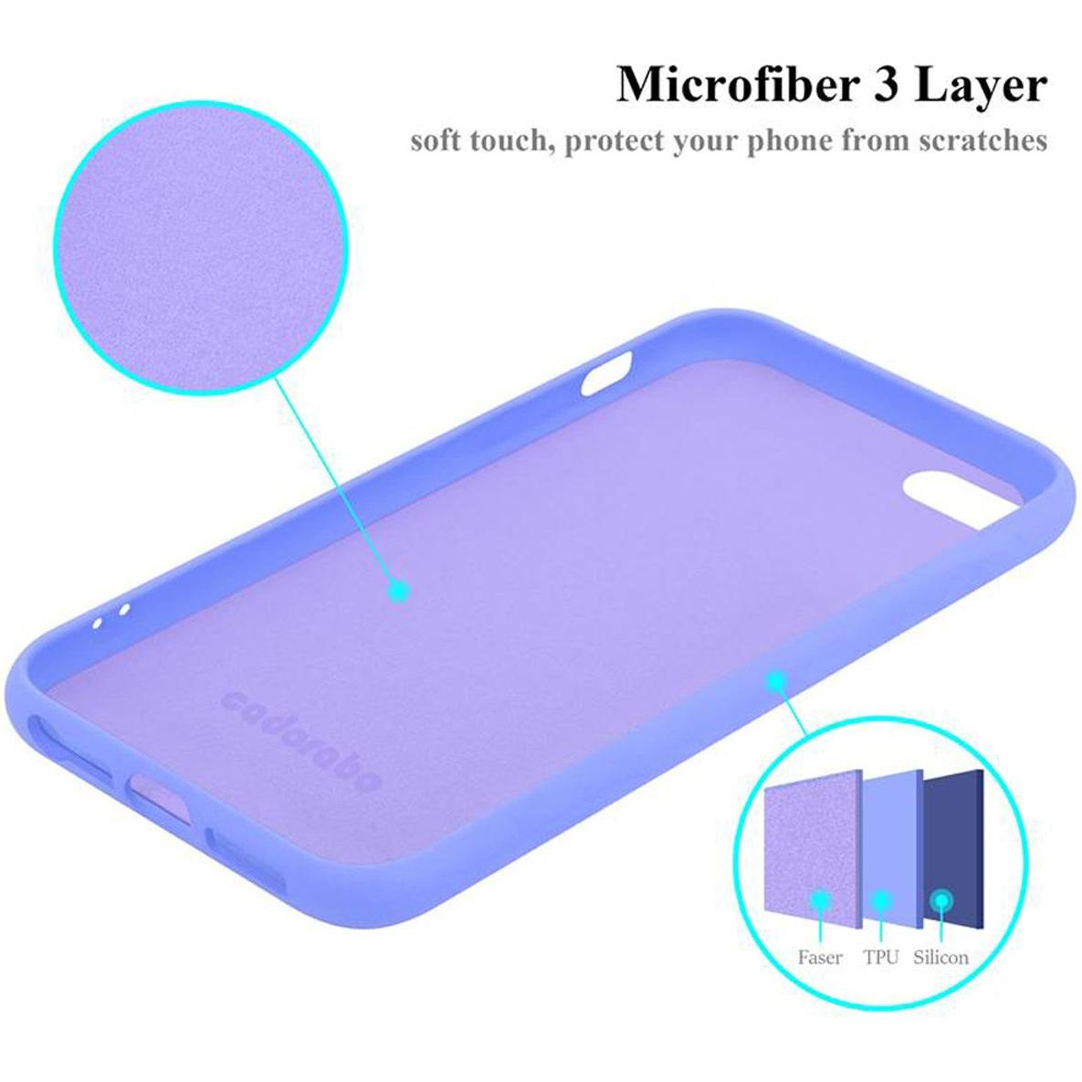 Thumbnail - Cadorabo TPU Liquid Silicone Case Cover (Apple iPhone 5), Smartphone Hülle, Violett