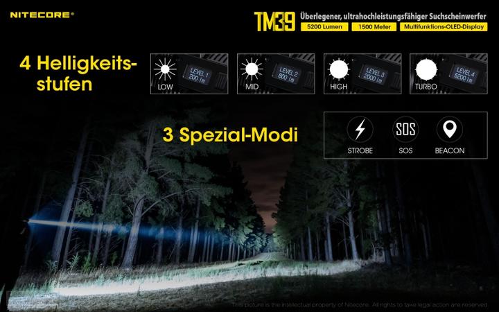 Image du produit Nitecore TM39 - 5200 lumens (27.60 cm, 5200 lm)