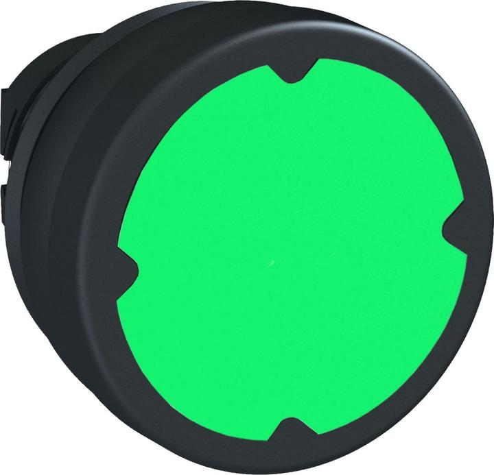 Actual product image Schneider Electric ZB5, button, green, IP66, IK03, 24 g, 23 g