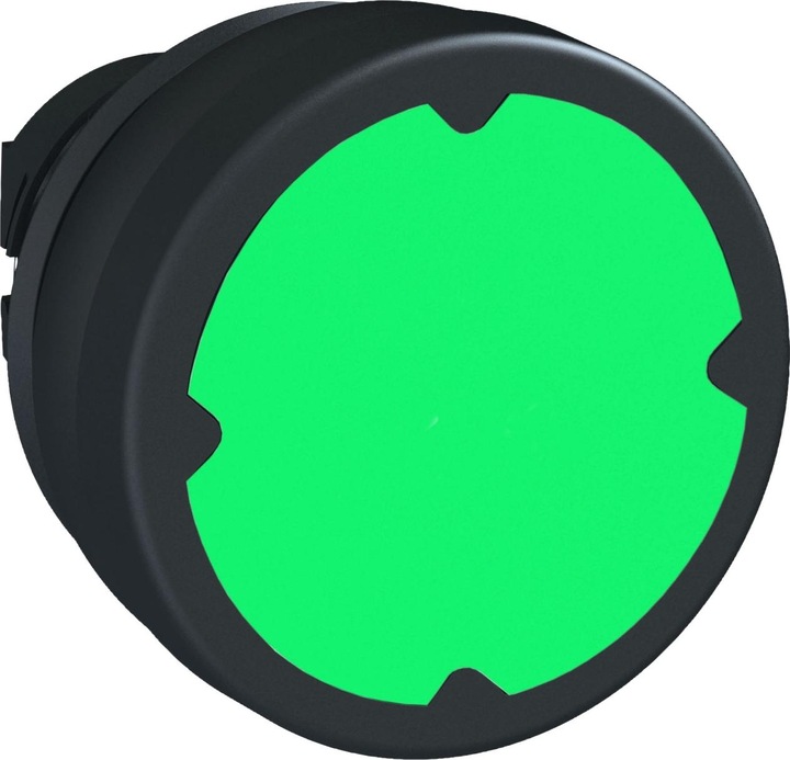 Schneider Electric ZB5, pulsante, verde, IP66, IK03, 24 g, 23 g