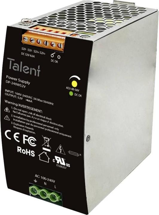 Actual product image edimax Power supply unit 240W/52V Industrial DIN rail power supply unit (Power supply)
