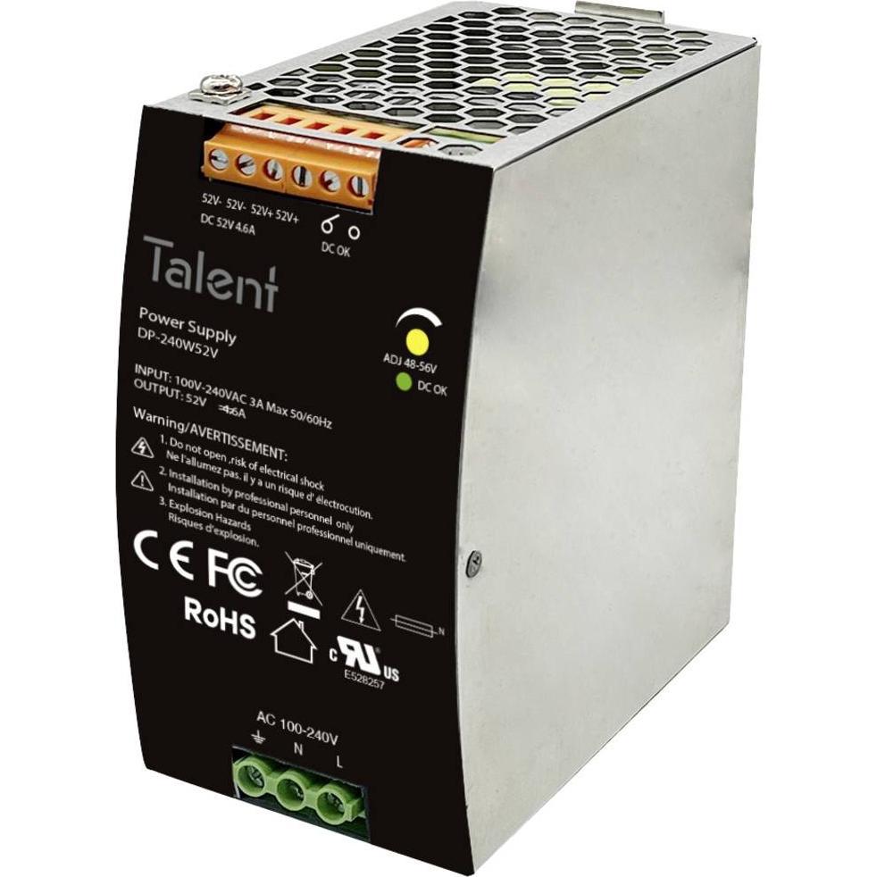 edimax Netzteil 240W/52V Industrielles DIN-Rail-Netzteil (Netzteil), Netzwerk Zubehör