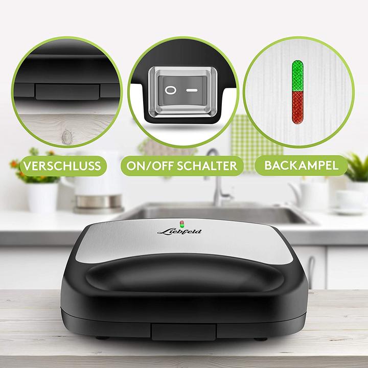 Produktbild Liebfeld 3in1 Sandwich Maker