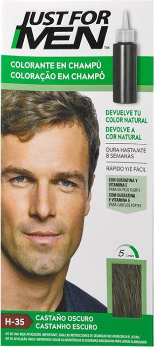 Produktbild Just For Men Dunkelbraun Färbeshampoo (30 ml)