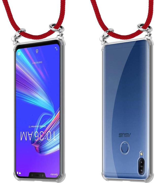 Produktbild Cadorabo TPU Handy Kette SILBER Cover