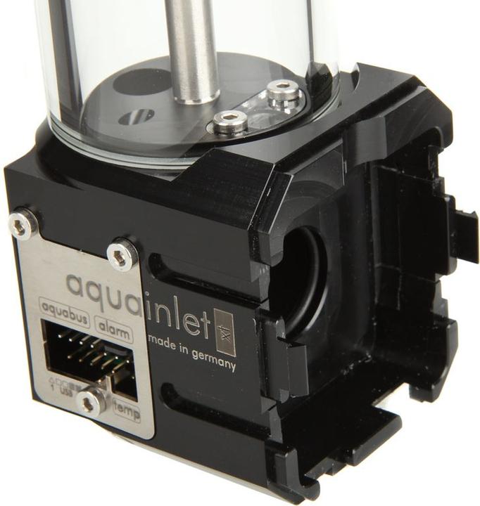 Produktbild Aqua Computer Aquainlet XT mit Füllstandsmessung und Beleuchtung