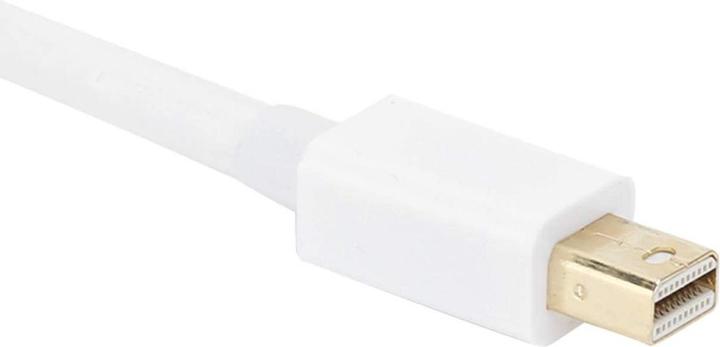 Produktbild Techly IADAP-MDP-VGAH12. Kabellänge: 0,15 m, Anschluss 1: Mini DisplayPort, Anschluss 2: HDMI + VGA (D-Sub) (HDMI, Mini DP, 6 cm)