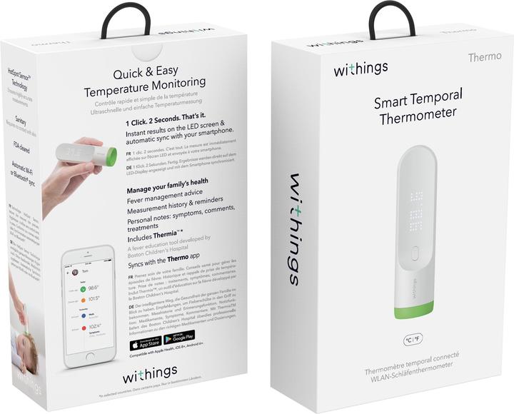 Immagine prodotto Withings Thermo (Fronte, Senza contatto)