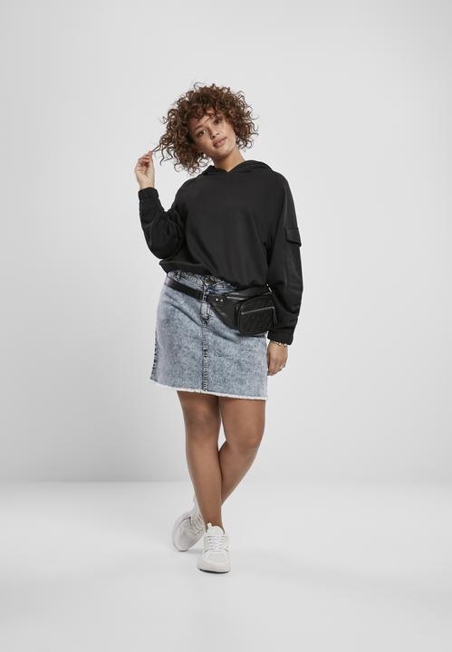 Immagine prodotto Urban Classics Felpa da lavoro corta da donna con cappuccio (5XL)