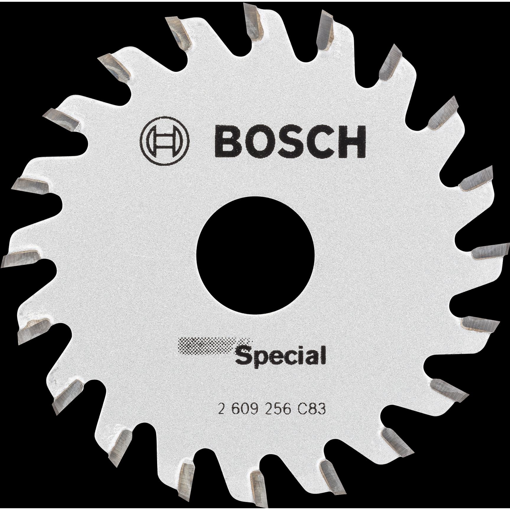 Bosch Zubehör, Sägeblatt, Kreissägeblatt für Tauch- und Handkreissägen D= 65 mm Bohrung= 15 mm Z= 20