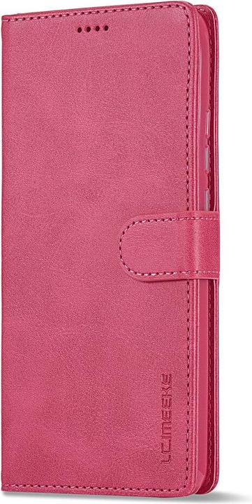 Actual product image LC.Imeeke Xiaomi Poco X5 - Leather Case Cover pink (Xiaomi Poco X5)