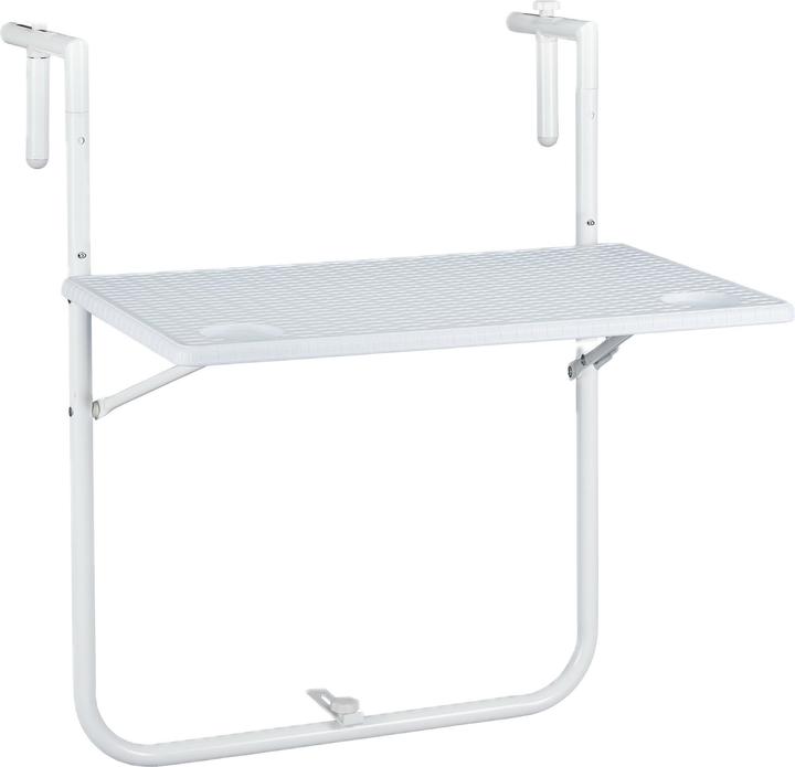 Actual product image Relaxdays folding balcony-table (57 x 57 x 83 cm)