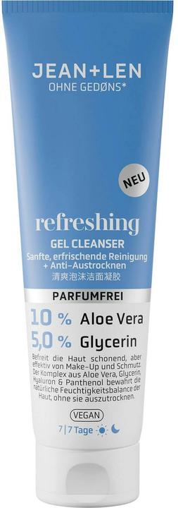 Jean & Len Gesichtsreinigung Refreshing Gel Cleanser 125 ml (Struccante, 125 ml)