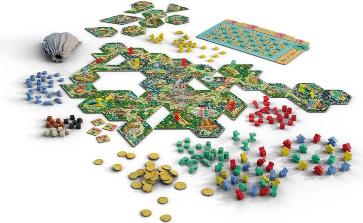 Immagine prodotto Mighty Boards Hamlet: Das Dorfbauspiel, gioco da tavolo, per 1-4 giocatori, da 10 anni (edizione DE) (Tedesco, 1 - 4 Giocatori)
