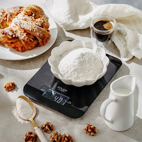 Actual product image Adler Kitchen scales Kitchen Scale | AD 3183b | Graduation 1 g | Black