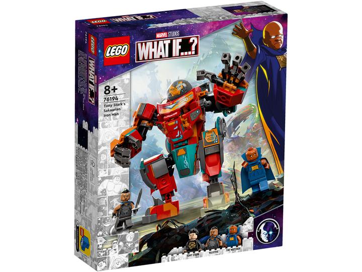 Actual product image LEGO Super Heroes 76194 Tony Stark's Sakaarian Iron Man (76194, LEGO Marvel)