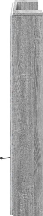 Produktbild vidaXL Kopfteil mit Ablagen (220 x 16.50 x 103.50 cm)