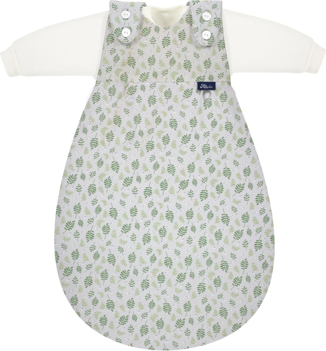 Produktbild Alvi Baby-Ganzjahresschlafsack Drifting Leaves 3-teilig Gr. 68/74 (74 cm)