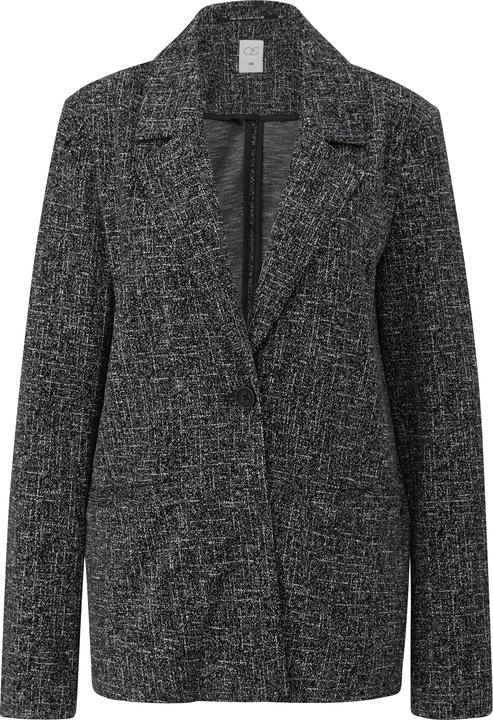 Immagine prodotto s.Oliver Indoor-Blazer Melierter Blazer aus Interlockjersey (34)