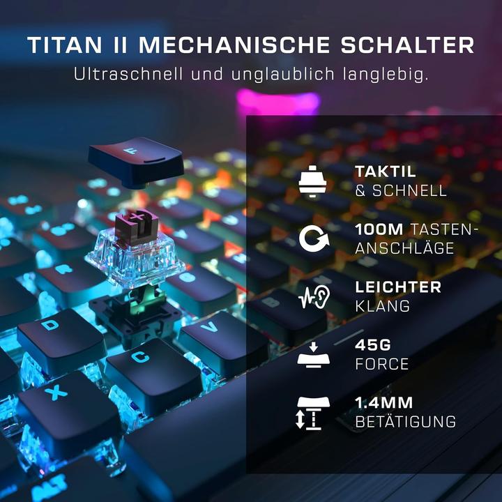 Actual product image Turtle Beach Vulcan II (DE, Cable)