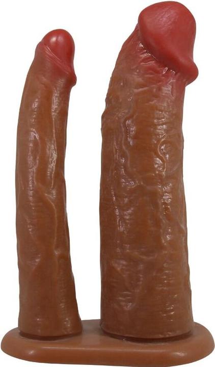 Actual product image Pretty Love - Keaven Harness Slip Universal & Komfortabel Doppeldildo
