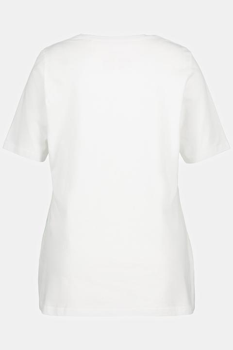 Produktbild Ulla Popken T-Shirts, 2er-Pack, V-Ausschnitt, Halbarm (50, 52)