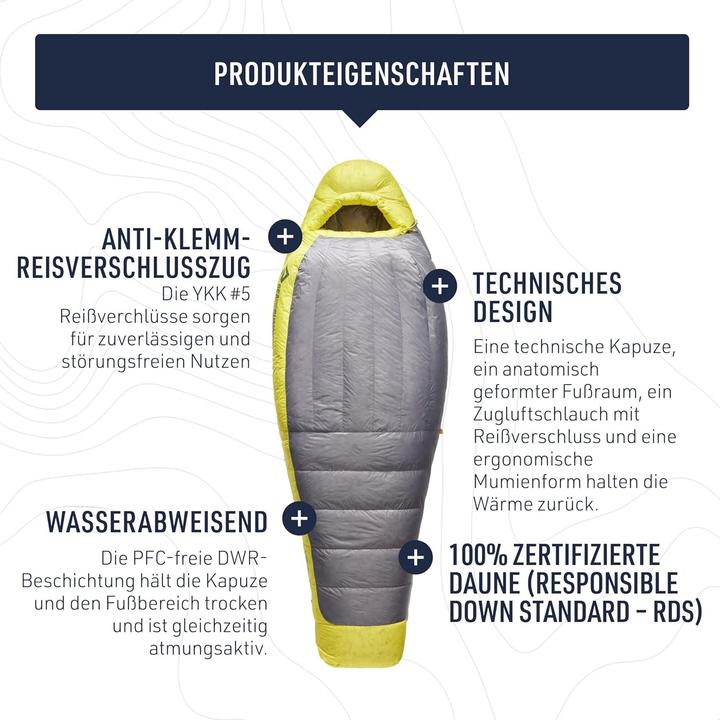 Produktbild Sea To Summit Women's Spark Women's -9°C Down Sleeping Bag (181 cm)