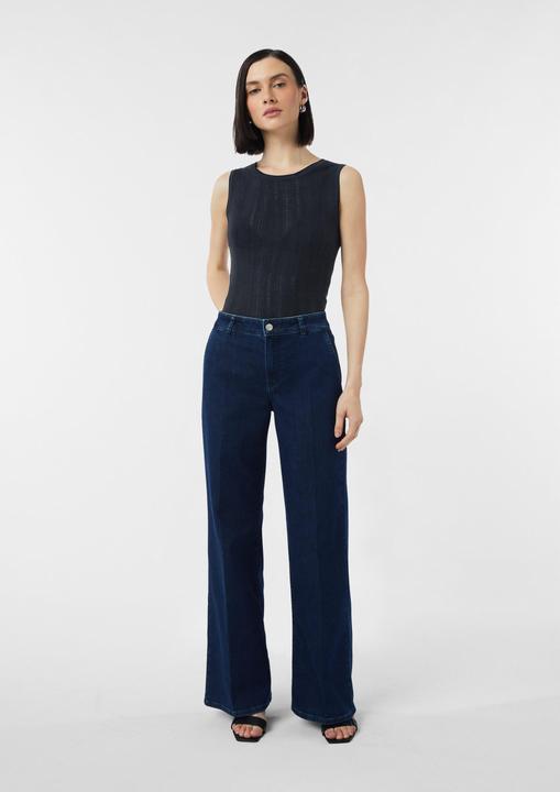 Actual product image Comma Strickpullunder Slim-Fit-Stricktop mit Strukturmuster (40)