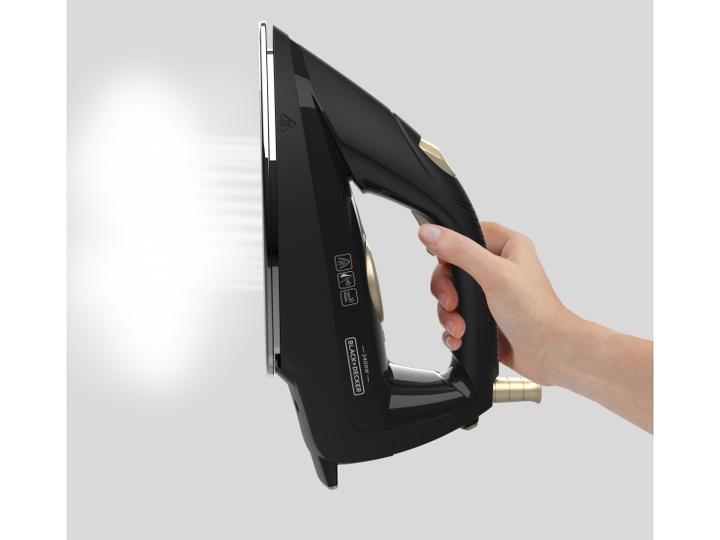 Actual product image Black & Decker Steam Ironing Station Black+Decker BXSS2400E (2400W) (2400 W, 130 g/min)