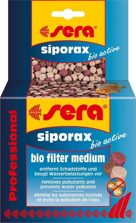 Produktbild Sera Siporax Bio Active Professional (Süsswasser, Meerwasser)