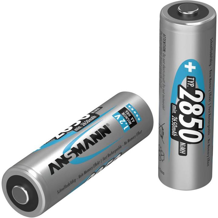 Produktbild Ansmann Mignon AA (2 Stk., AA, 2650 mAh)
