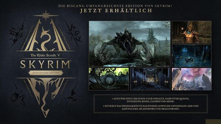 Actual product image Bethesda The Elder Scrolls 5: Skyrim Anniversary Edition (Free upgrade to PS5) (PS4, PS5, DE)