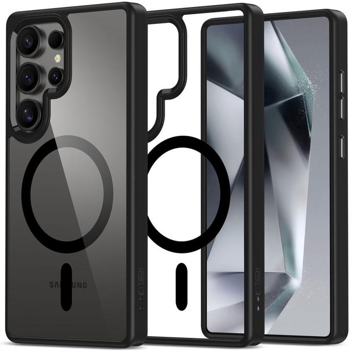 Immagine prodotto Tech-Protect Custodia MagMat MagSafe per Samsung Galaxy S25 Ultra - Nero trasparente (Samsung Galaxy S25 Ultra)