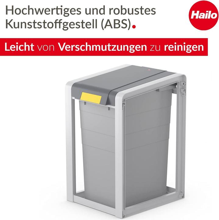 Produktbild Hailo ProfiLine Öko XL (Basiseinheit), Flexibles Mülltrennsystem, 38 ltr (38 l)