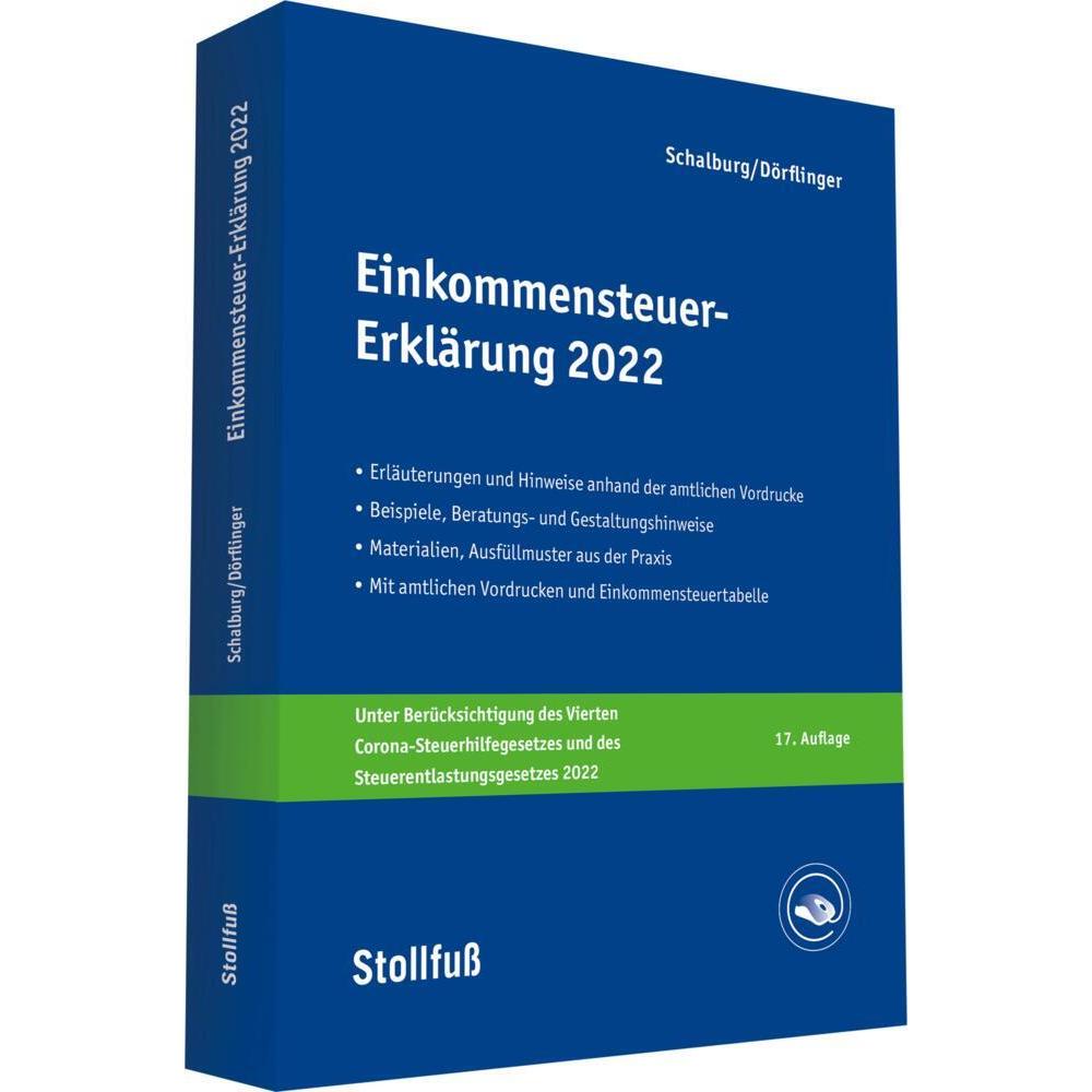 Schalburg:Einkommensteuer-Erklärung 202, Ratgeber von Nina Dörflinger, Martin Schalburg