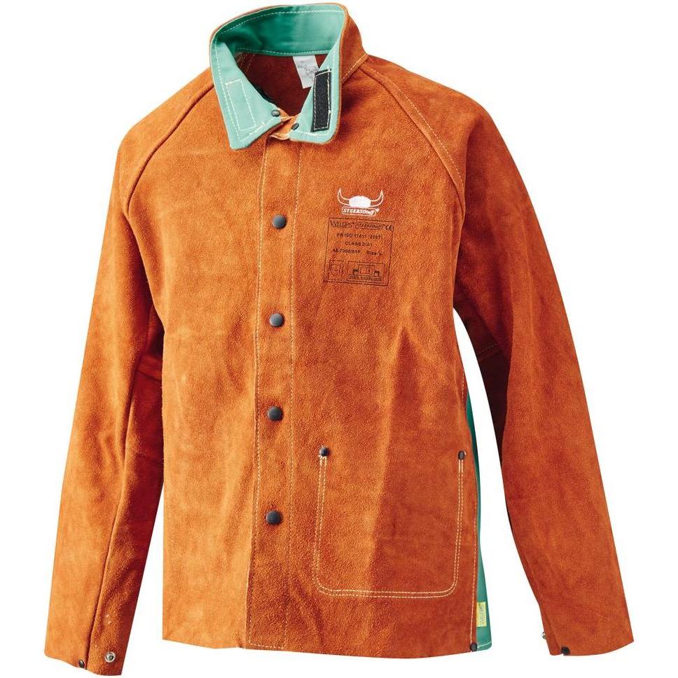 Magni, Arbeitsjacke, Weldas 44-7300/96/P/XXL Schweisserjacke "Leder-Proban" Grösse XXL (XXL)