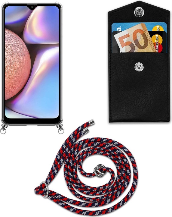 Produktbild Cadorabo TPU Handy Kette SILBER Cover