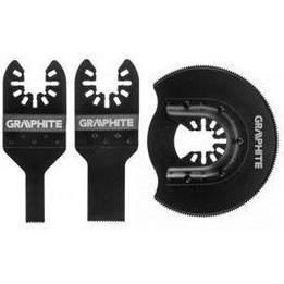 Graphite, Sägeblatt, Saw blade set for metal, 3 pcs. (56H072)