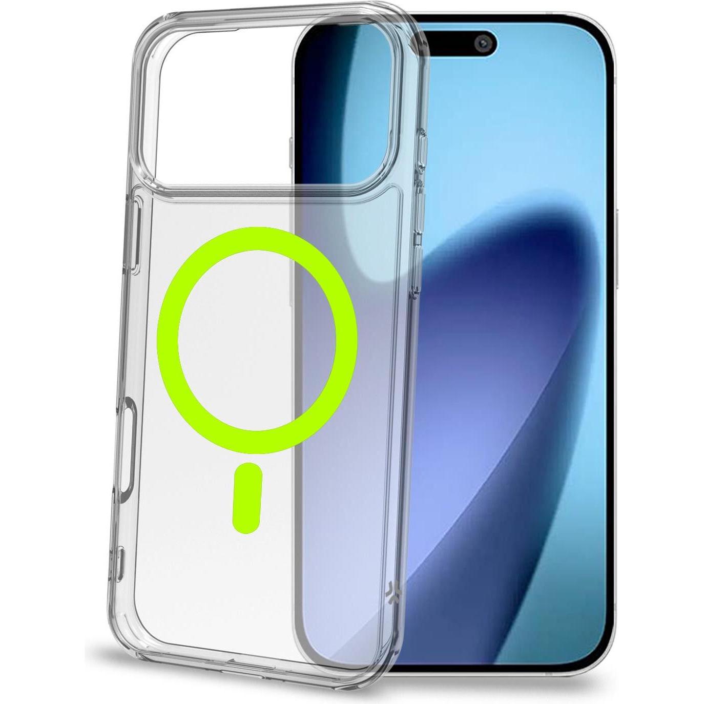 Celly Transparente Magnetische Hülle für Apple iPhone (Apple iPhone 17 Pro Max), Cover smartphone, Trasparente