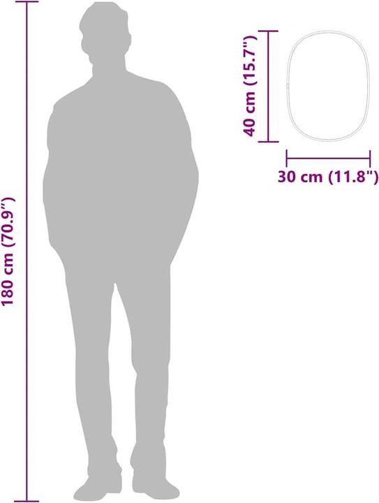 Produktbild vidaXL Gerd (40 x 30 cm)