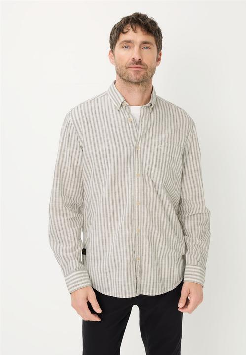 Produktbild Camel Active Langarmhemd mit Button-Down-Kragen (L)