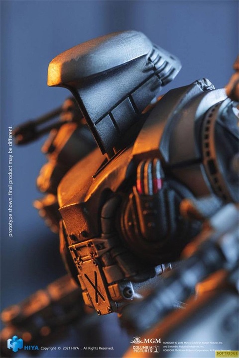 Actual product image Hiya Toys Robocop 2 figurine 1/18 Exquisite Mini RoboCain 14 cm