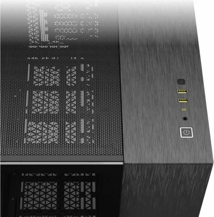 Actual product image Corsair 2500X (black/anthracite, tempered glass x 2) (mATX, Mini-ITX)