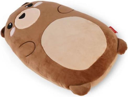 Produktbild Legami Pillow Super Soft Teddy Bear, Kissen, Dekokissen, Kuschelkissen, SUS0007 (14 x 28 cm)