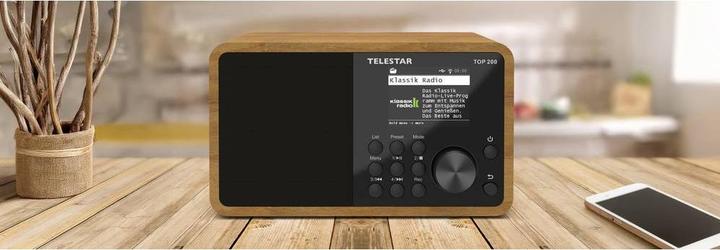Produktbild Telestar Top 200 (DAB+, FM, Internetradio, Bluetooth, WLAN)
