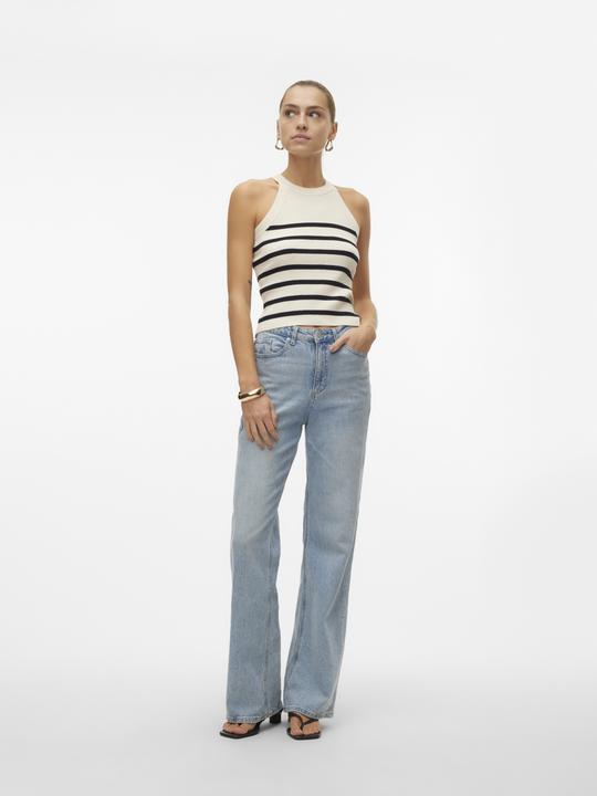 Actual product image Vero Moda Vmsaba Rib Sl O-Neck Top Ga Noos (M)