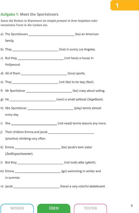 Actual product image Sicher in Englisch Grammatik 7./8. Klasse (English, German, 2022)