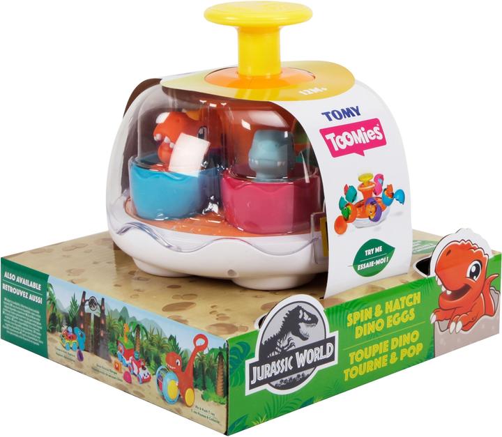 Actual product image Tomy Dino eggs top