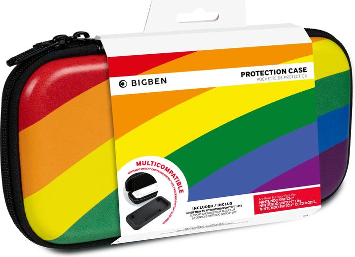 Produktbild Bigben Protection Case - Rainbow (Switch, Switch Lite, Switch OLED)